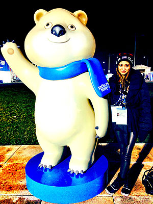 Noureen DeWulf Olympic Blog: After Sochi Tears and Cheers, Back to Work in Hollywood