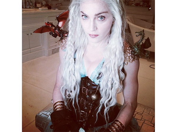 Madonna Purim Costume: Game of Thrones Mother of Dragons