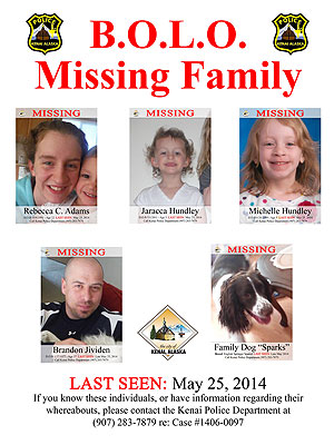 Alaska Police Stumped Over Missing Family