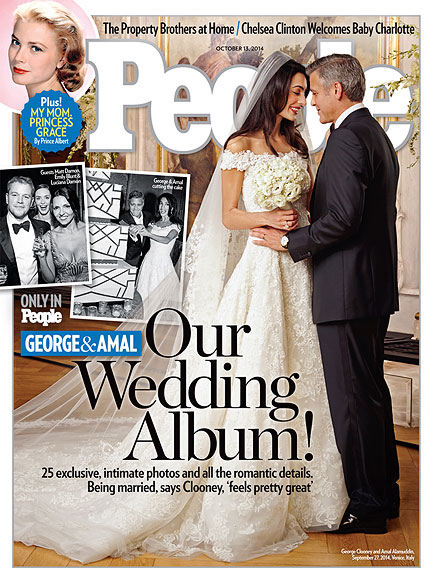 George Clooney and Amal Alamuddin Wedding Pictures: First Look