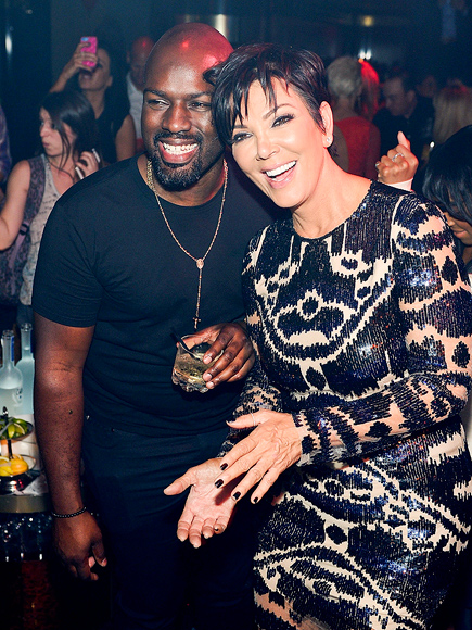 Kris Jenner Parties with Corey Gamble at 59th Birthday Bash in Las Vegas
