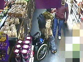 WATCH: Woman Caught on Camera Getting Up from Wheelchair to Rob Store