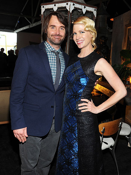 January Jones and Will Forte Are Dating!