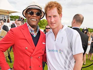 Prince Harry Meets Samuel L. Jackson at Baddest Polo Match Ever