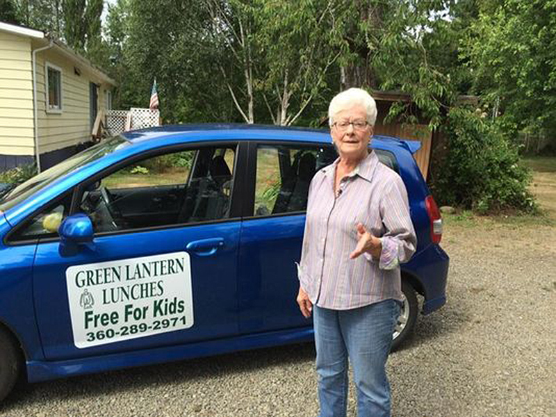 With School Out, Great-Grandma Delivers Free Lunches to Kids in Washington State