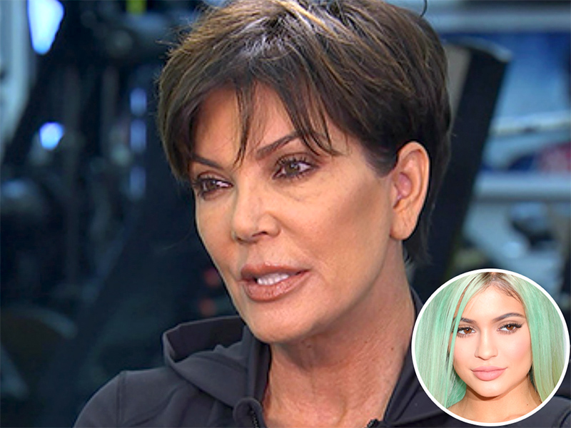 Kris Jenner Admits She Was Not On Board for Kylie's Lip Injections