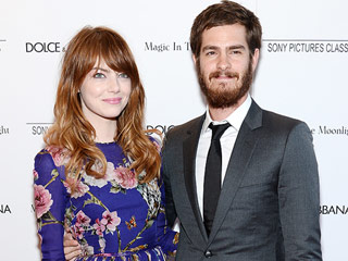 Emma Stone and Andrew Garfield Step Out Together in London but Are 'Definitely Not Dating,' Says Source