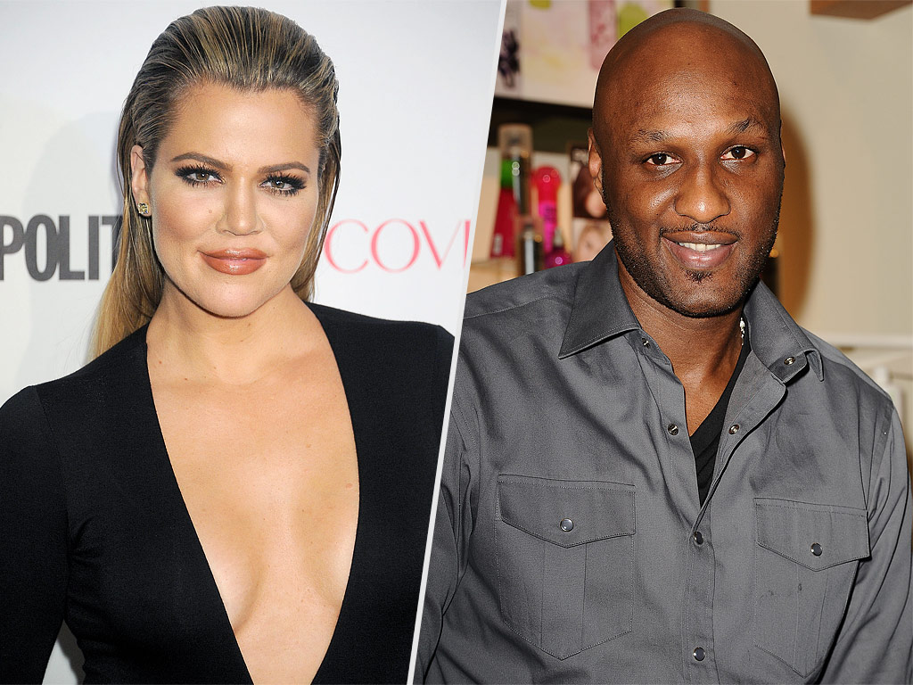 Lamar Odom Spending Super Bowl with Kim and Khloe Kardashian