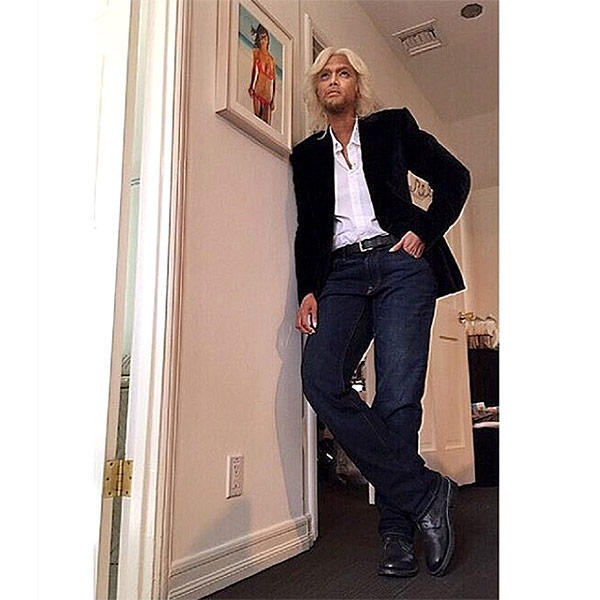 Tyra Banks as Richard Branson for Halloween 2015: Photos