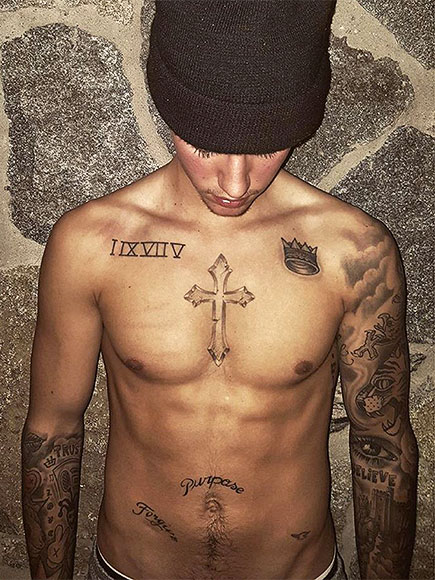 Justin Bieber Shirtless Photos