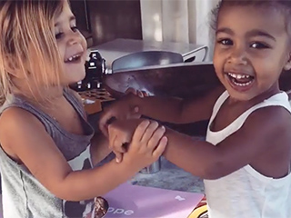 North West and Penelope Disick Show Off Their Secret Language in Adorable Video