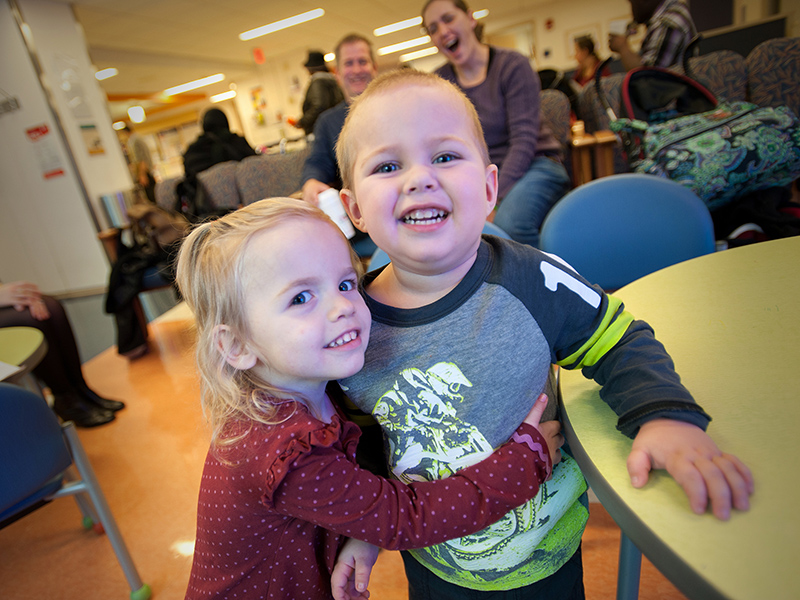 Toddlers Find Love in a Hospital