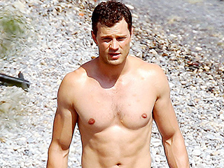 Jamie Dornan and Dakota Johnson Hit the Beach While Filming Fifty Shades Freed – See the Steamy Photos!