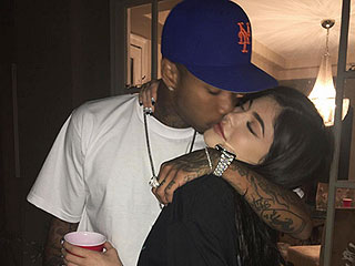 'I Think We Fit': Kylie Jenner Lounges on Top of Tyga in Snapchat Video