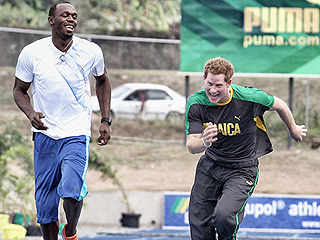 See Prince Harry's Funny Birthday Wish to Usain Bolt – and His Request for a Rematch!