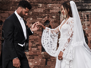 Ciara's Wedding Dress Was So Big It Didn't Fit Inside the Church