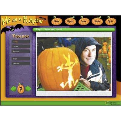 Me On a Pumpkin 2.0 software screenshot