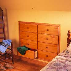 Knee Wall Storage