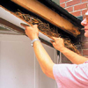 A rotted soffit is revitalized.