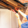 A rotted soffit is revitalized.