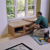 set the cabinets