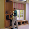 clamp the cabinets together