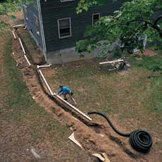 Extending Downspouts