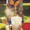 repairing concrete
