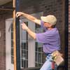 porch screen installation