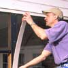 porch screen installation