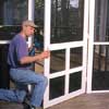 porch screen installation