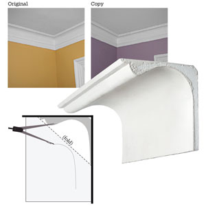 crown molding shapes