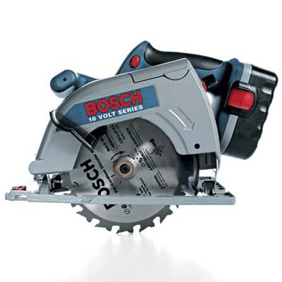 cordless BOSCH circular saw 