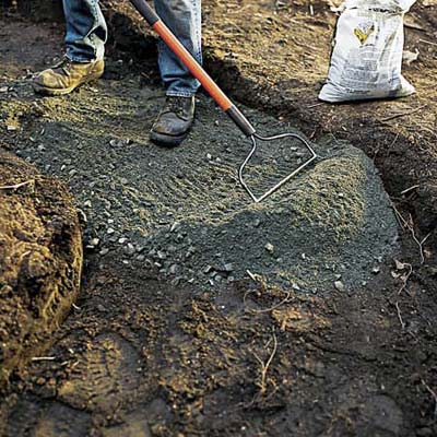 add crushed stone how to lay a gravel path this old house add crushed stone how to lay a gravel path this old house