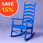 Breezy Acres Ash Ladderback Rocker