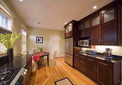 east boston house first floor kitchen