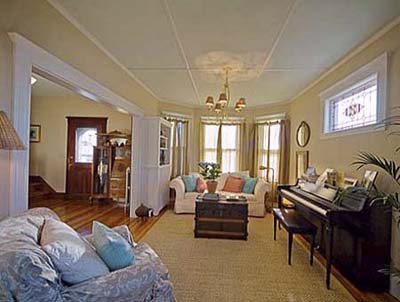 East Boston Second floor living room