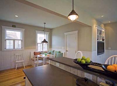 East Boston Second floor breakfast area