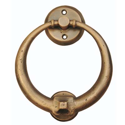 rustic-ring door knocker