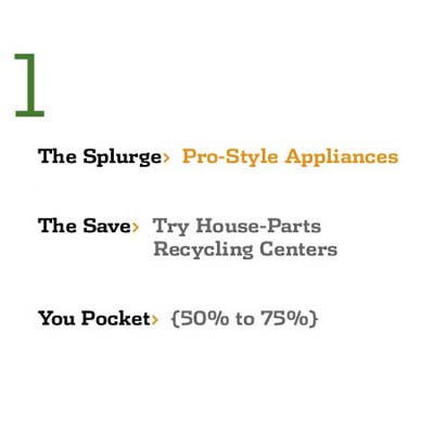 Save While You Splurge: Pro=Style Appliances