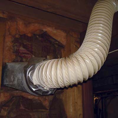 another dangerous do-it-yourself installation of a hot air return duct