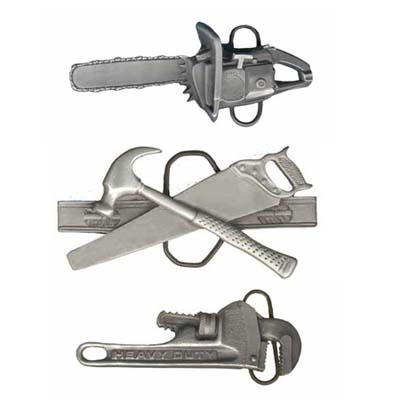 tool shaped belt buckles