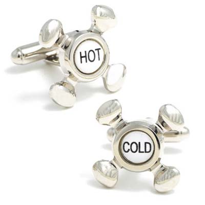 sink hardware cuffinks