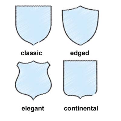 shield shape 