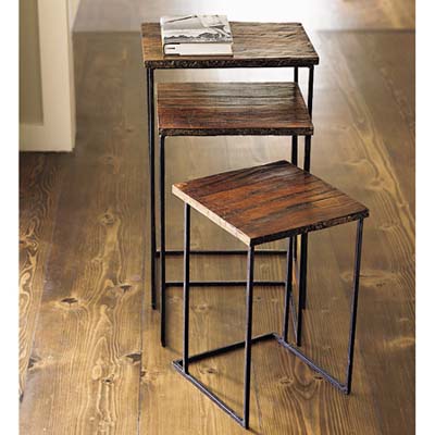 slim nesting tables
