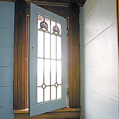 glass-window in thebathroom