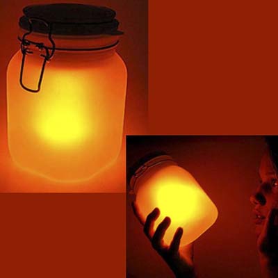 The Sunjar with NiCad rechargeable battery