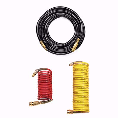 recoil and slinky hoses for compressors