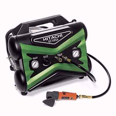 77-pound oil-lubricated power compressor 