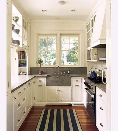 Kitchen on Galley Kitchens   Efficient Galley Kitchens   This Old House